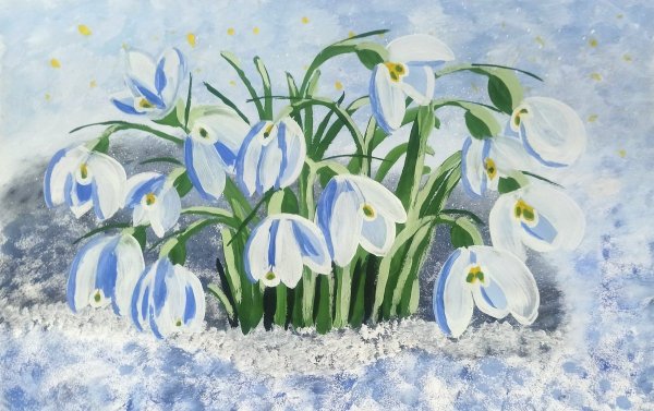 Ирина Жадан подснежники