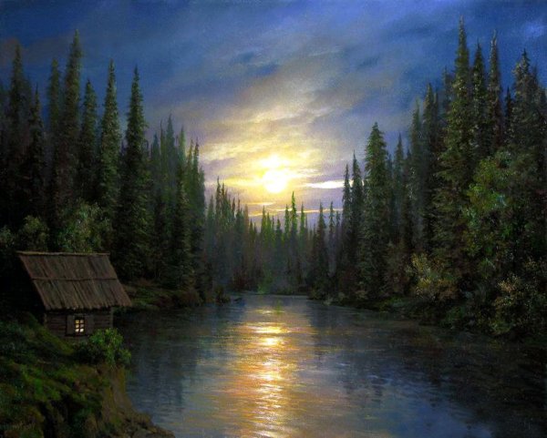 Пейзажи художника Андрея Огурцова