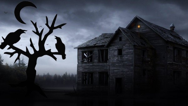 Страшный ворон