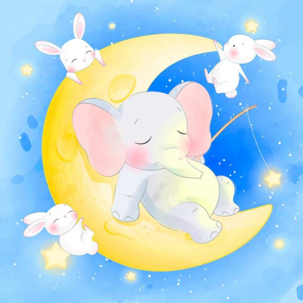 Зайчик на Луне