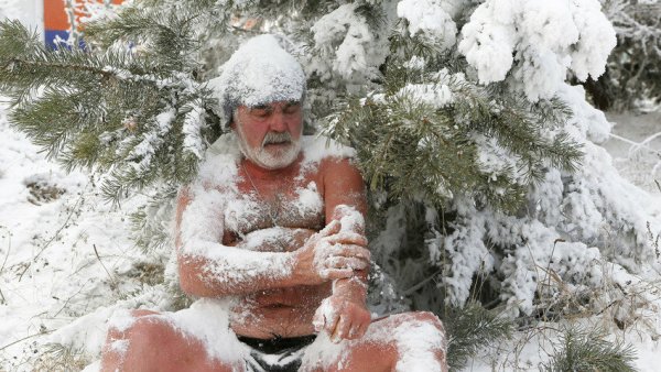 Закаливание снегом