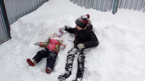 По уши в сугробе