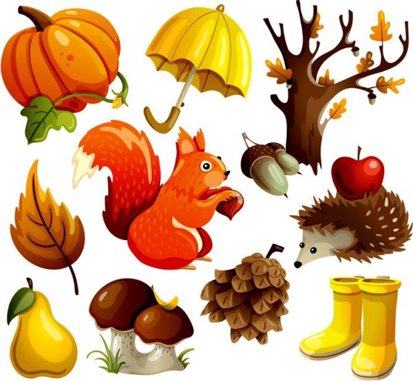 Атрибуты осени