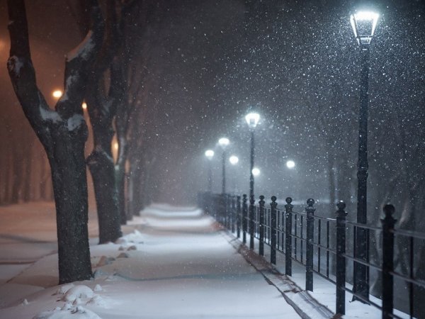 Зима в городе