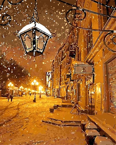 Зима в городе