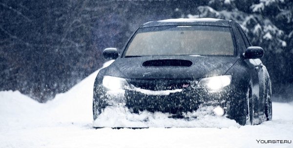 Subaru WRX STI Snow
