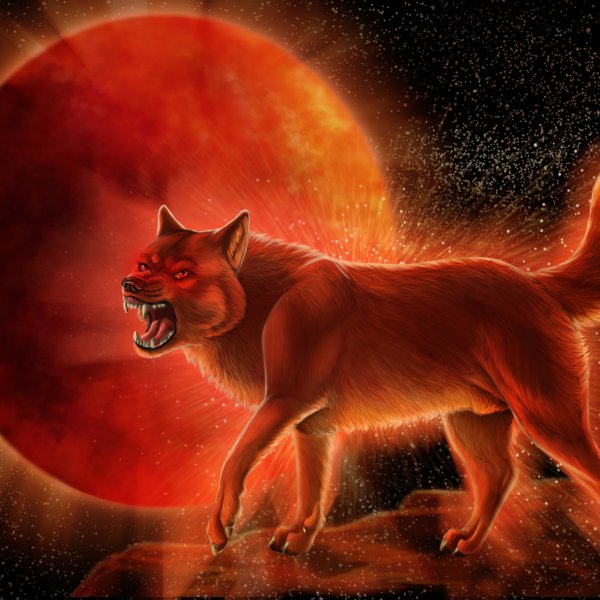 Огненный волк Пандемониум