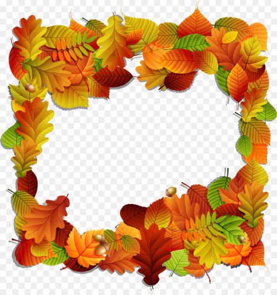 Осенняя рамка