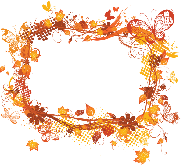 Осенняя рамка