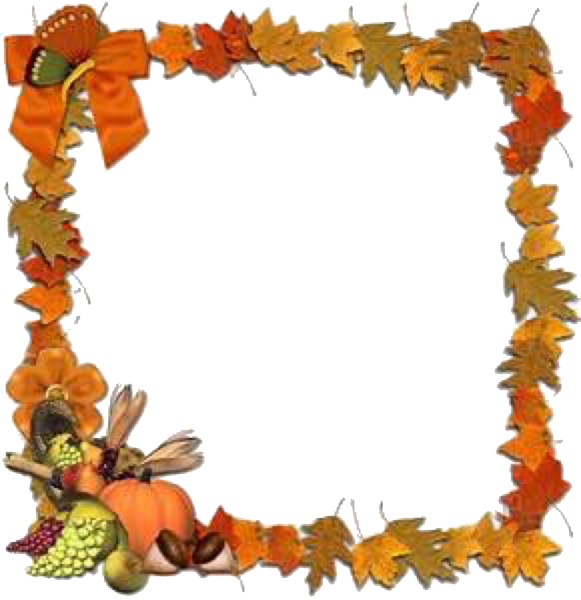 Осенняя рамка