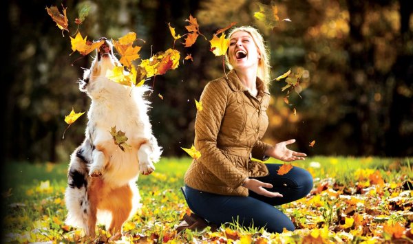 Счастливые люди осень