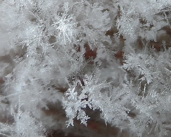 Хлопья снега