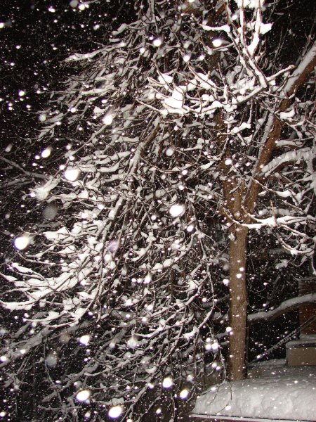 Хлопья снега