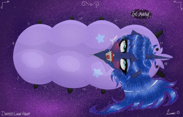 Луна Адский босс пони Таун