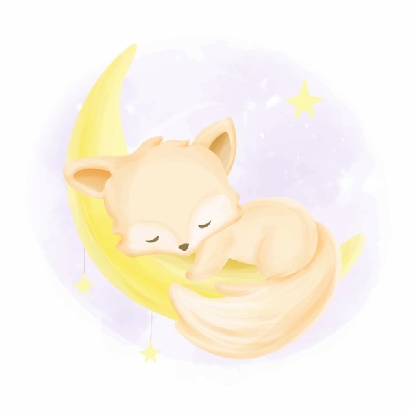 Лисенок на Луне