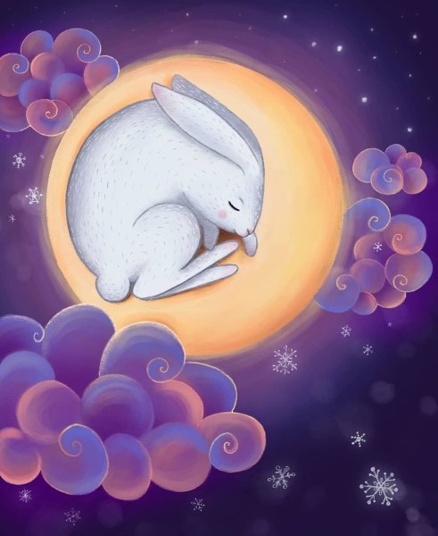 Спокойной ночи зайчик