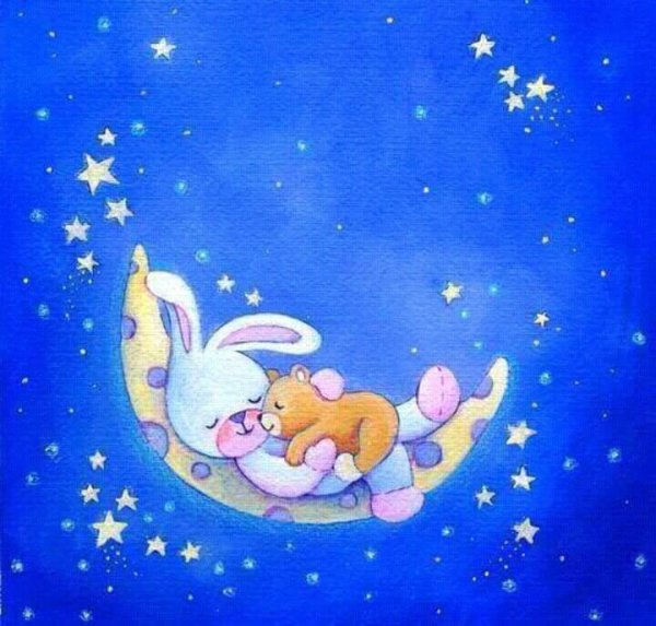 Сладких снов зайчик