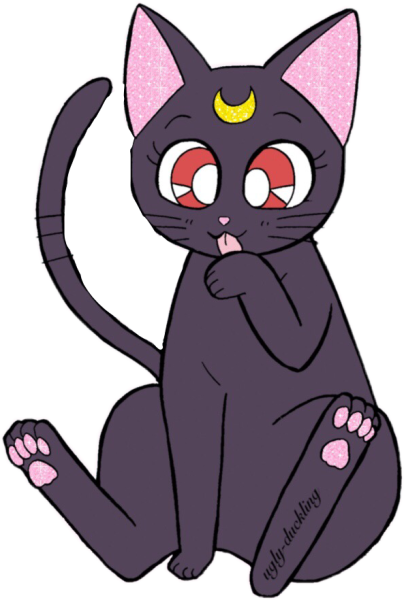 Сейлормун кошка Луна