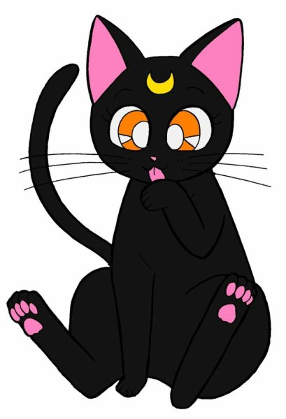 Кошка Муна из сейлормун