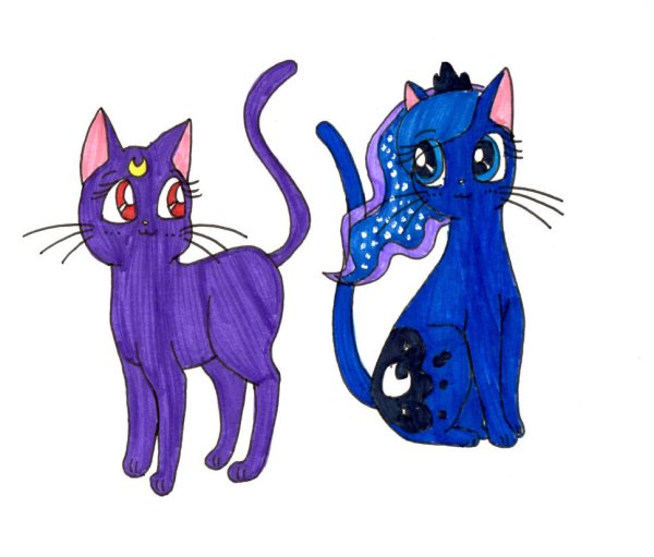 Принцесса Луна кошка