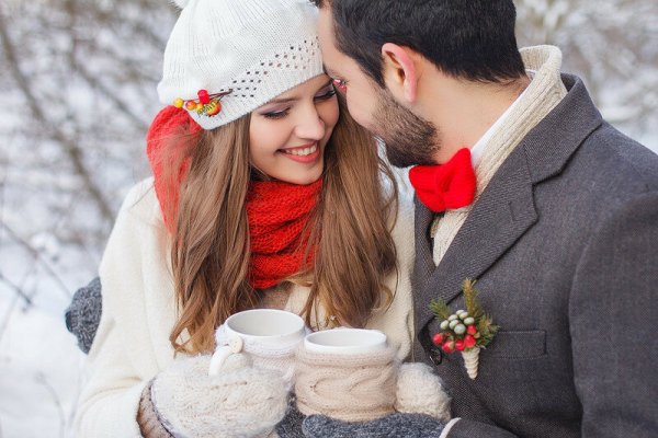 Нежная любовь зима