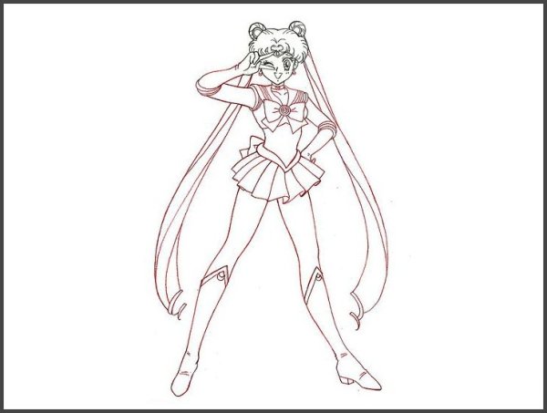 Сейлор Мун позы референс