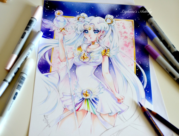 Sailor Moon маркерами