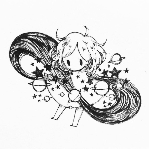 Аниме Наброски