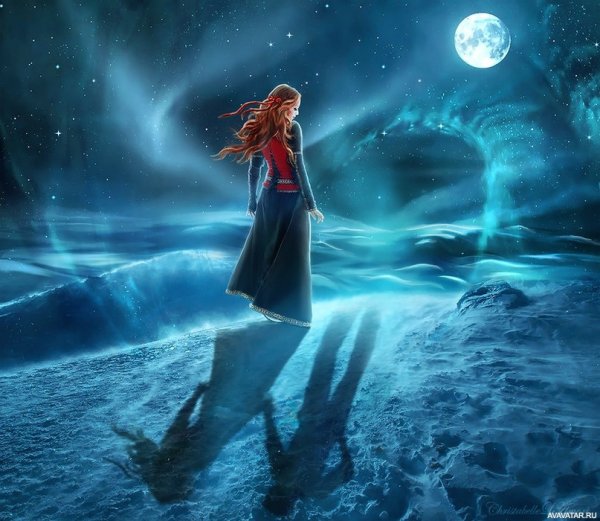 Девочка фэнтези звезды