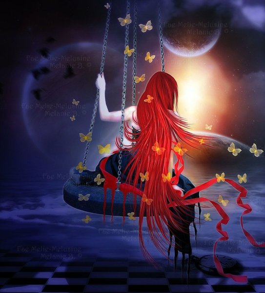 Фея с рыжими волосами