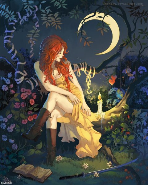 Рыжеволосая ведьма