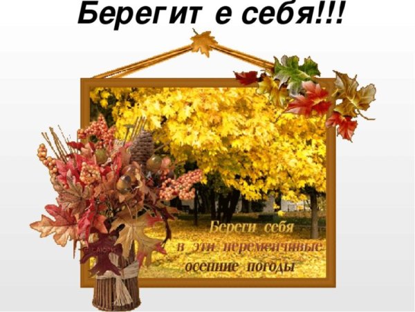 Здоровья и отличного настроения осенние