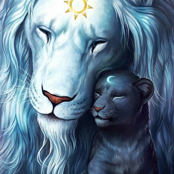 Белый Лев арт