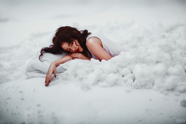 Фотосессия на снегу