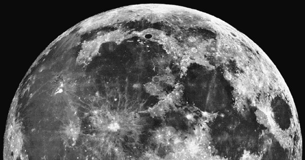 Первый снимок Луны 1839