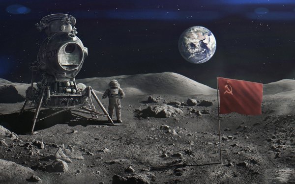 Космонавты СССР на Луне