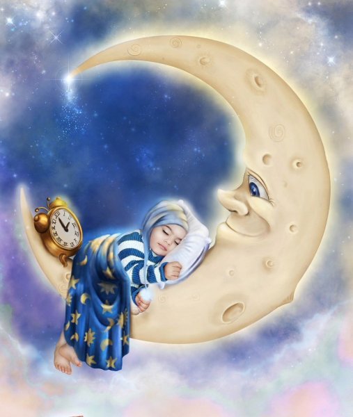 Малыш на Луне