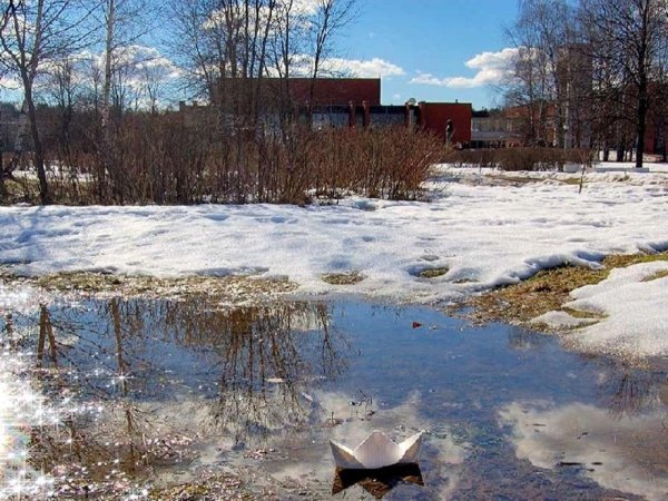 Ранняя Весна в городе