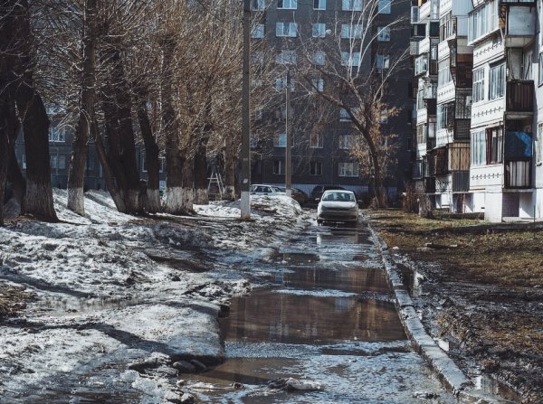 Апрель в городе