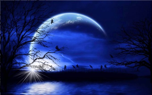 Спокойной ночи фон