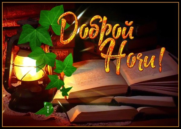 Спокойной о енней ночи