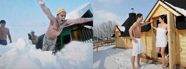 Из бани в прорубь