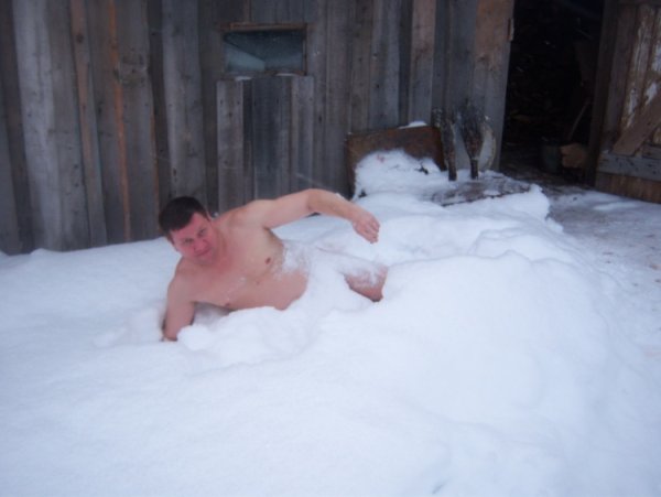 Из бани в прорубь