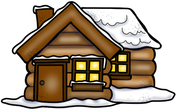 Зимняя избушка для детей