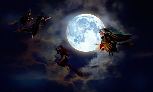 Летающая ведьма