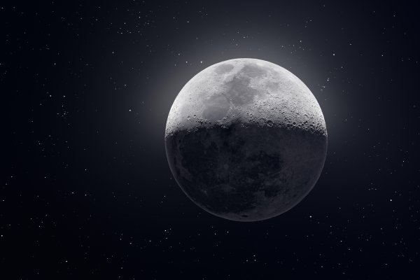 Космос Луна звезды