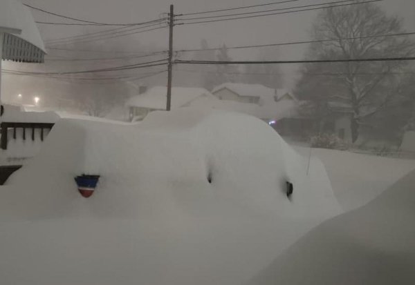 Снег в Пенсильвании