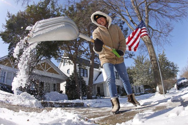 Зима в Техасе 2021