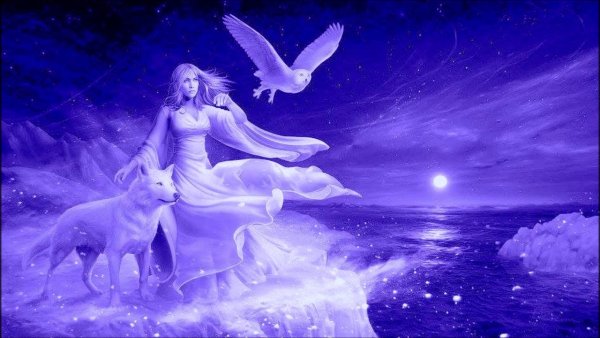 Девушка ночь фэнтези