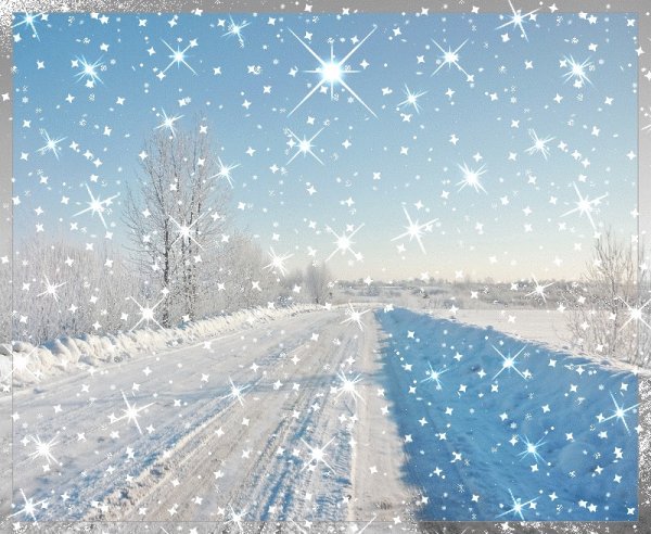 Падающий снег